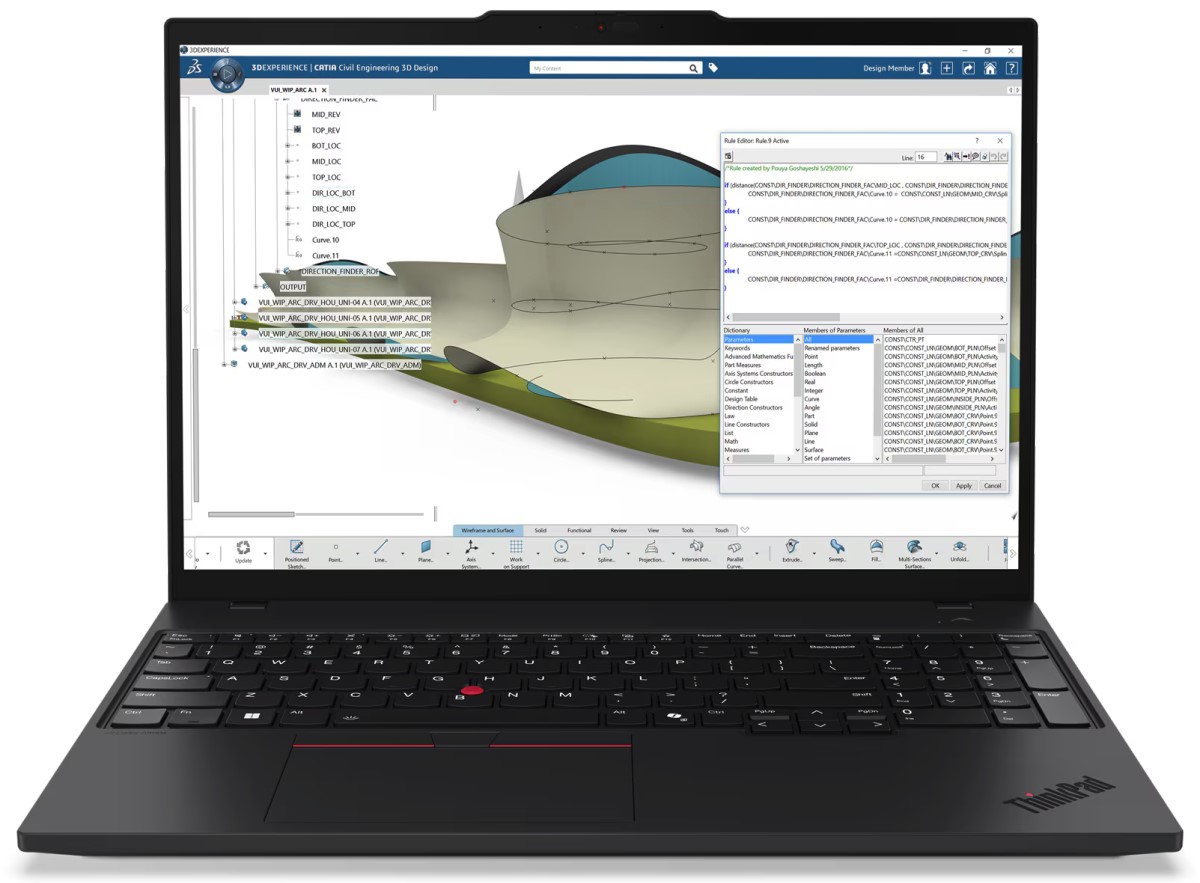 Lenovo Thinkpad P16s G4 AMD 21QR003BGE Campus
