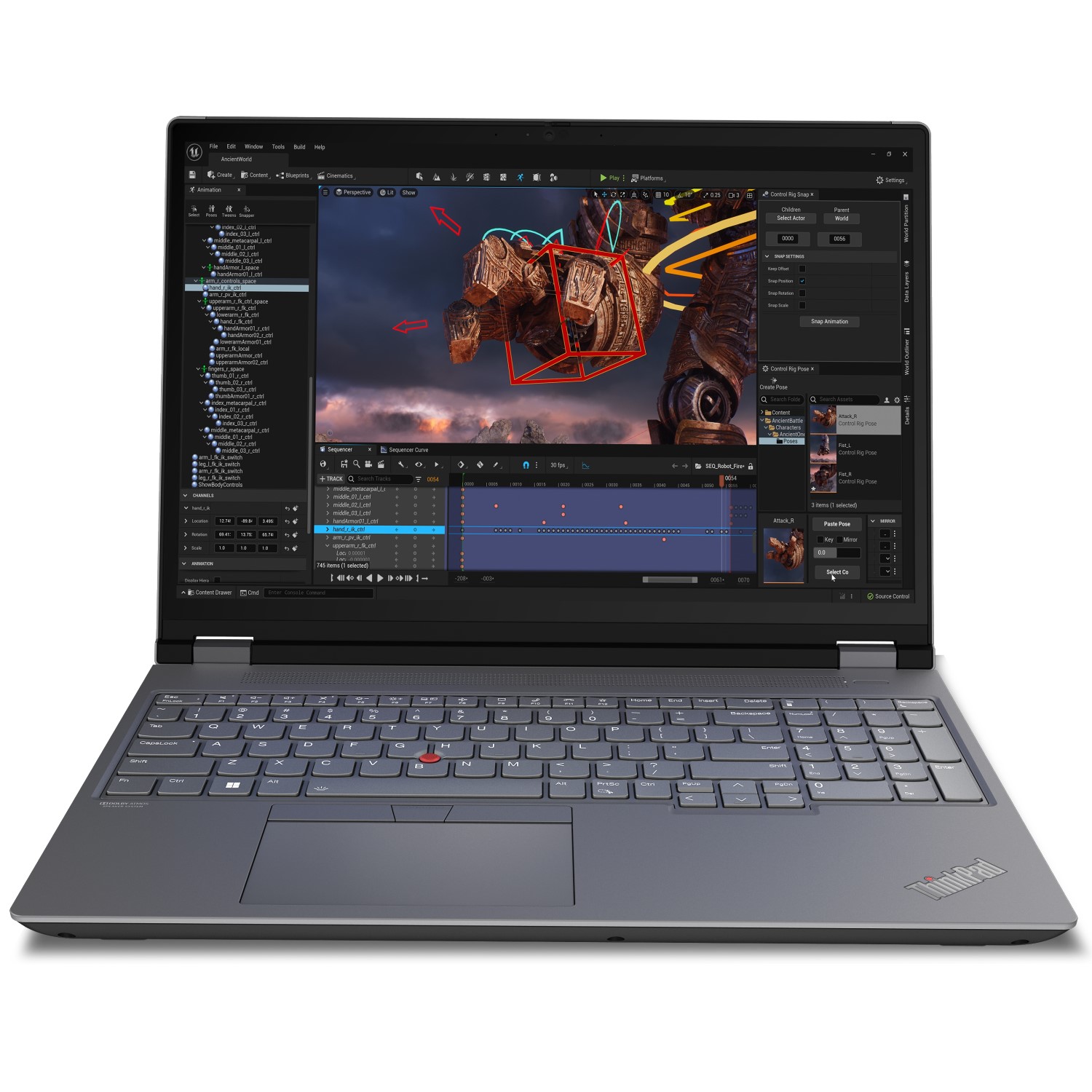 Lenovo Thinkpad P16 G2 Intel 21FA005JGE Campus