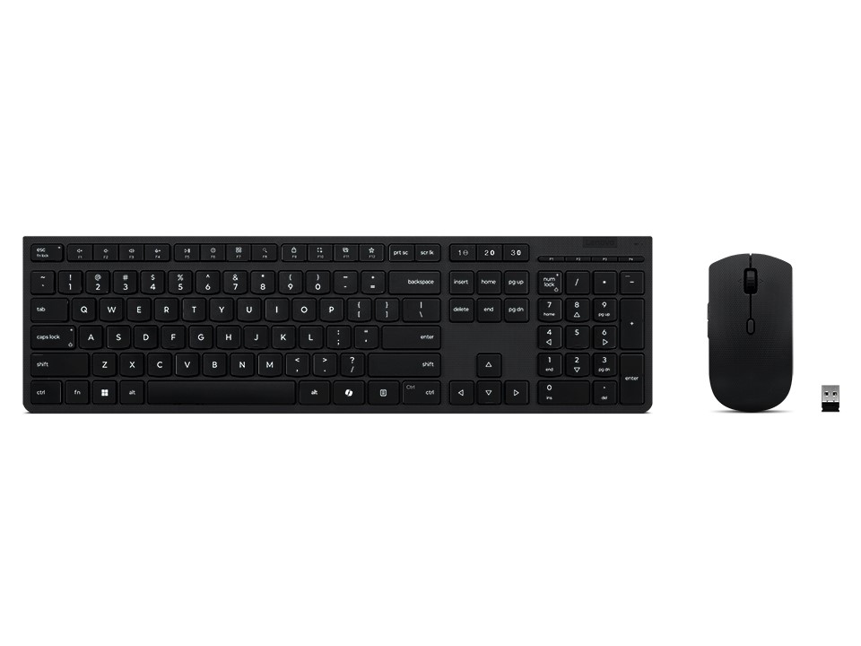Lenovo Professional wiederaufladbare Funktastatur und -maus Kombi #4X31R64328 Campus