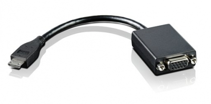 Lenovo mini-HDMI to VGA Adapter #4X90F33442-Campus