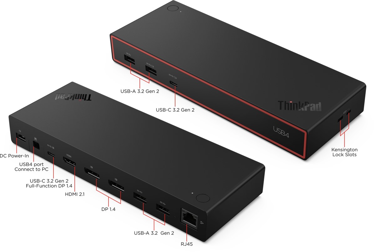 Lenovo ThinkPad USB4 Dock 5000 #40BF0135GE Campus