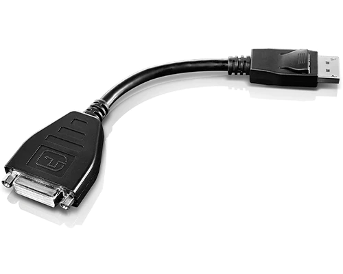 Lenovo DisplayPort to Single-Link DVI-D Monitor Cable #45J7915-Campus