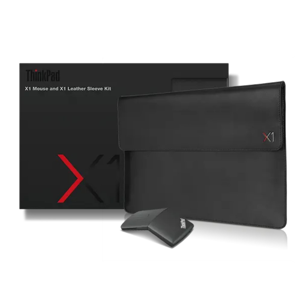Lenovo ThinkPad X1 Mouse & Leather Sleeve Kit 4XR0V83212 Campus