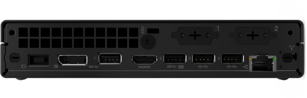 Bis zu 4 Monitore & modernste Anschlüsse